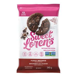 Sweet Loren's Fudgy Brownie Cookie Dough 340g