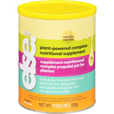 ELSE NUTRITION Supplément Nutritionnel Complet à Base de Plantes Vanille 550 g ELSE NUTRITION Supplément Nutritionnel Complet à Base de Plantes Vanille 550 g