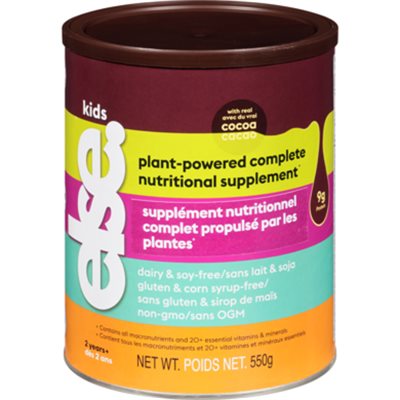 ELSE NUTRITION Supplément Nutritionnel Complet à Base de Plantes Cacao 550 g ELSE NUTRITION Supplément Nutritionnel Complet à Base de Plantes Cacao 550 g