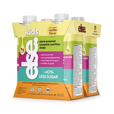 ELSE NUTRITION Supplément Nutritionnel Complet propulsé par les plantes Vanille 4x236mL ELSE NUTRITION Supplément Nutritionnel Complet propulsé par les plantes Vanille 4x236mL