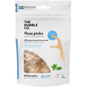 Dental Floss Picks Mint 50un