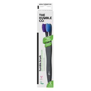 Blue / Purple Plant Based Toothbrush 2un