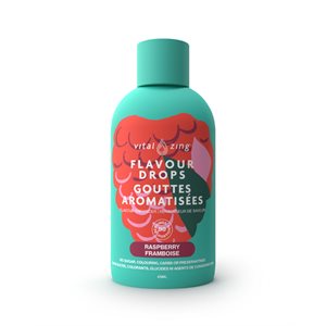 Vital Zing Raspberry Flavour Drops 45Ml