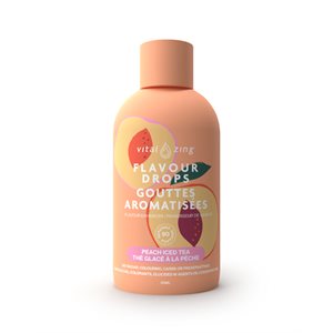 Vital Zing Peach Iced Tea Flavour Drops 45Ml