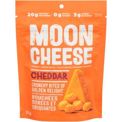 Moon Cheese Crunchy Cheese Snack Cheddar 57 g 