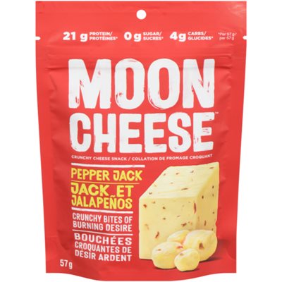 Moon Cheese Crunchy Cheese Snack Pepper Jack 57 g 
