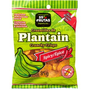 SS Frutas Spicy Plantain Crunchy Crisps 85 g 