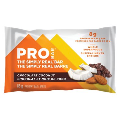 Pro Bar Barres Chocolat Et Noix De Coco Pro Bar Barres Chocolat Et Noix De Coco