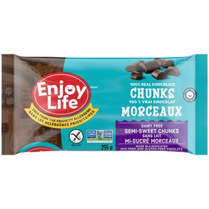 Enjoy Life Morceaux Mi-Sucré 255G