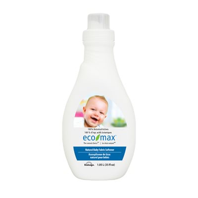 EcoMax Assouplisseur De Tissus Naturel Pour Bebe 1.05L EcoMax Assouplisseur De Tissus Naturel Pour Bebe 1.05L
