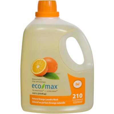 EcoMax Detergent Lessive Orange 6.2L EcoMax Detergent Lessive Orange 6.2L