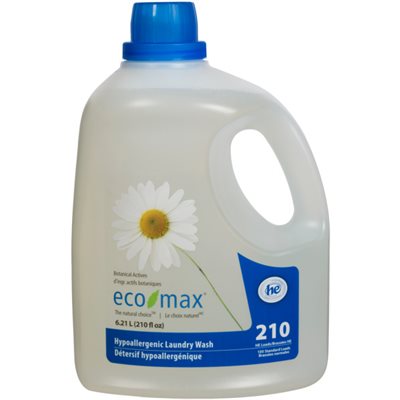 EcoMax Detergent Lessive Hypoallerg. 6.2L EcoMax Detergent Lessive Hypoallerg. 6.2L