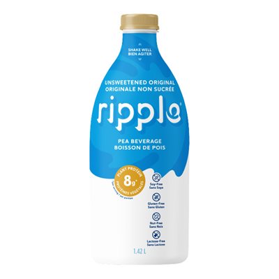Ripple Breuvage de Pois Nature Non Sucré 1.42 L Ripple Breuvage de Pois Nature Non Sucré 1.42 L