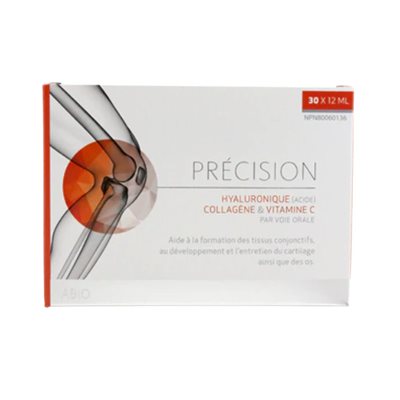 Abio Precision Liquid Collagen and Hyaluronic Acid 30 bags 30UN