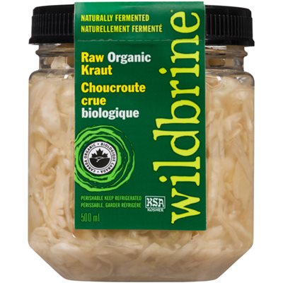 Wildbrine Choucroute Crue Biologique 500 ml Wildbrine Choucroute Crue Biologique 500 ml