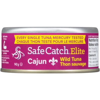 Safe Catch Elite Thon Sauvage Cajun 142 g Safe Catch Elite Thon Sauvage Cajun 142 g