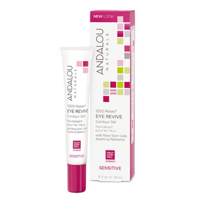 Andalou Naturals Gel Contour des Yeux 1000Roses Andalou Naturals Gel Contour des Yeux 1000Roses
