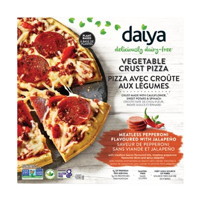 Daiya Saveur Pepperoni Sans Viandes \ Jalapeno Pizza Daiya Saveur Pepperoni Sans Viandes \ Jalapeno Pizza