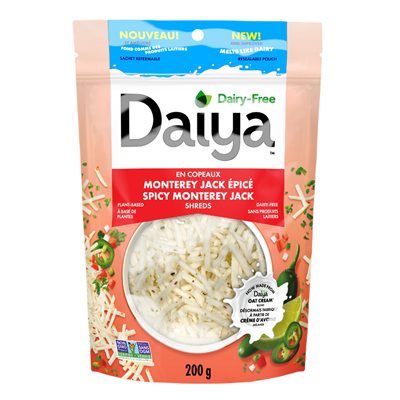 Daiya Copeaux A Saveur De Pepperjack 200G Daiya Copeaux A Saveur De Pepperjack 200G