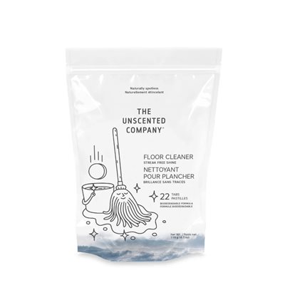 The Unscented Company Nettoyant Pour Plancher Pastilles 22tab The Unscented Company Nettoyant Pour Plancher Pastilles 22tab