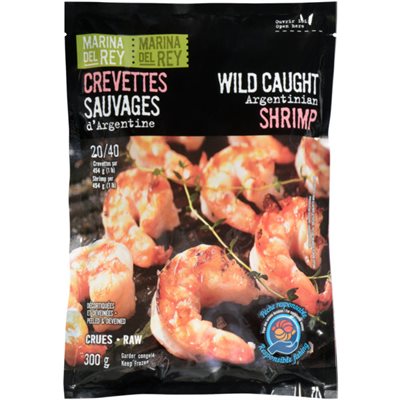 Marina Del Rey Crevettes Sauvages d'Argentine 20 / 40 Marina Del Rey Crevettes Sauvages d'Argentine 20 / 40
