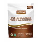 Rootalive poudre de Canelle Ceylon Bio 200g