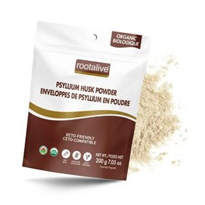 Rootalive Organic Psyllium Husk Powder 200g