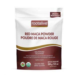 Rootalive Poudre de Maca Rouge Gélatinisé bio 200g