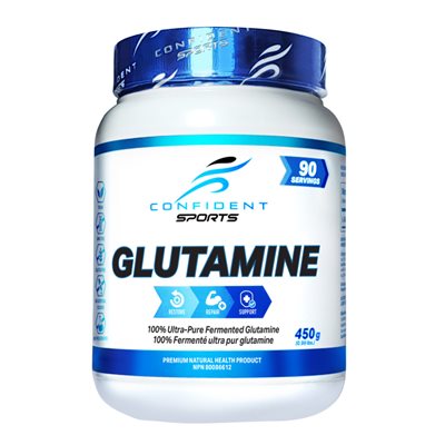 CONFIDENT SPORTS 100% FERMENTÉ ULTRA PUR GLUTAMINE 450 GR CONFIDENT SPORTS 100% FERMENTÉ ULTRA PUR GLUTAMINE 450 GR