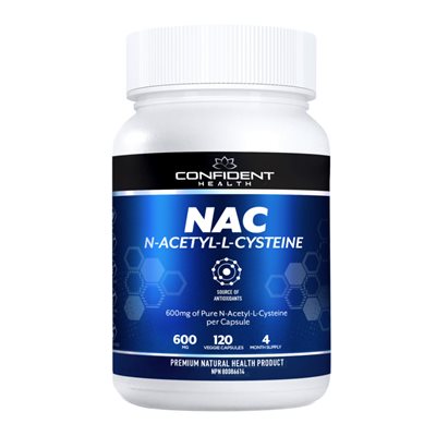 CONFIDENT SPORTS N-A-C 600MG 120 CAPS CONFIDENT SPORTS N-A-C 600MG 120 CAPS