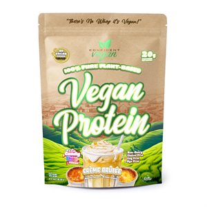 CONFIDENT VEGAN PROTEIN CREME BRULEE 907g