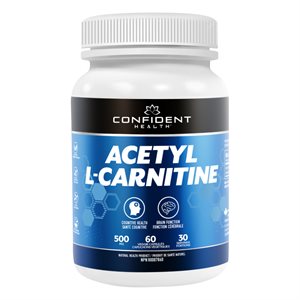 Confident Health Acetyl L-Carnitine 60vcaps