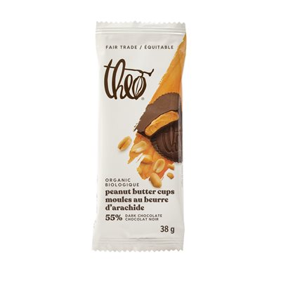 Theo Moules au Beurre d'Arachide Chocolat Noir 38 g