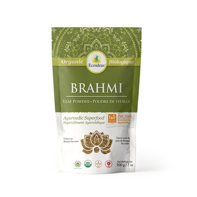 Ecoideas Brahmi Equitable et Bio 200g Ecoideas Brahmi Equitable et Bio 200g