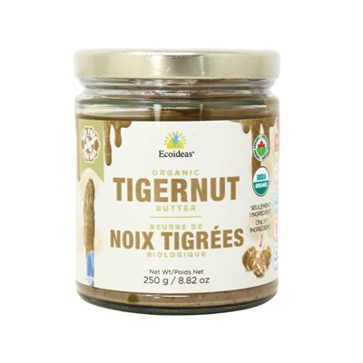 Ecoideas Beurre de noix tigrées BIO 250g