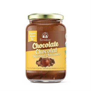 Ecoideas Organic Vegan Chocolate Hazelnut Spread 300G 