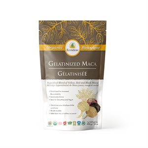 Ecoideas Organic Maca Gelatinized 454G 