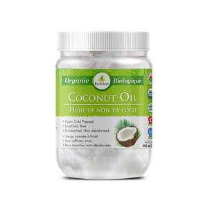 Ecoideas Organic Raw Coconut Oil 445Ml 