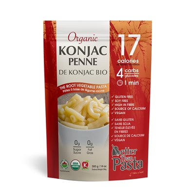 Nouilles de Konjac Bio - Penne Nouilles de Konjac Bio - Penne