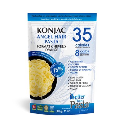 Pates d'ange sans drainage de konjac Pates d'ange sans drainage de konjac