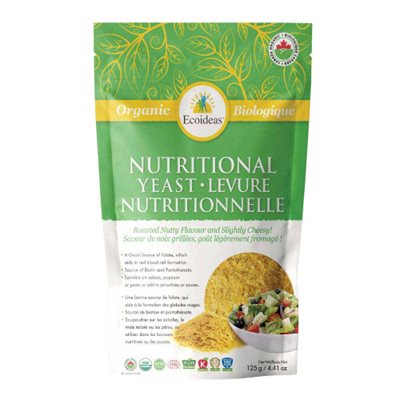 Ecoideas Levure Nutritionnelle Bio 125g Ecoideas Levure Nutritionnelle Bio 125g