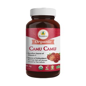 Ecoideas Organic Camu Camu 120Vcaps