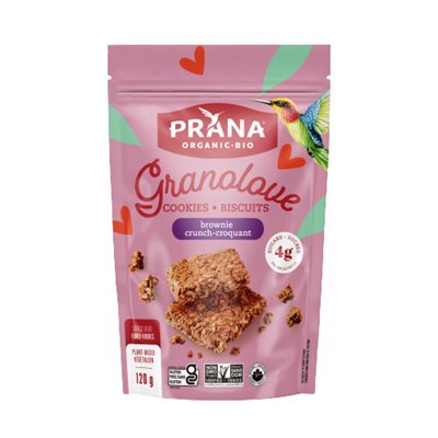 Prana Biscuits Granolove - Brownie croquant 120g Prana Biscuits Granolove - Brownie croquant 120g