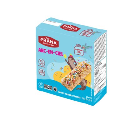 Prana Barre Granola - Arc-en-ciel 120g Prana Barre Granola - Arc-en-ciel 120g