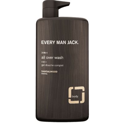 Every Man Jack 3-en-1 Corps & Cheveux Santal Every Man Jack 3-en-1 Corps & Cheveux Santal