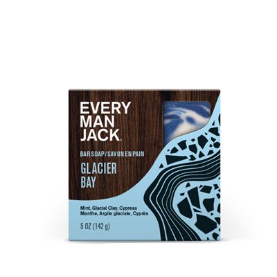 Every Man Jack Savon en pain Glacier Bay 142g Every Man Jack Savon en pain Glacier Bay 142g