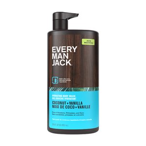 Every Man Jack Body Wash Coconut & Vanilla 852ml
