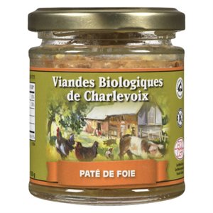 Charlevoix Organic Liver PatÃ©