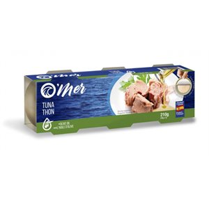 O'Mer Thon Dans L'Huile D'Olive 70Gr X 3