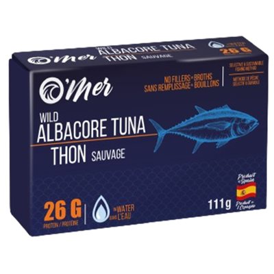 O'MER WILD ALBACORE TUNA 111g